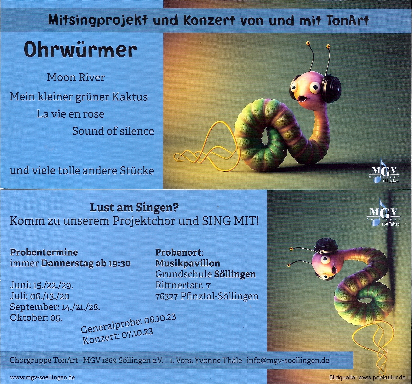 Flyer Ohrwuermer